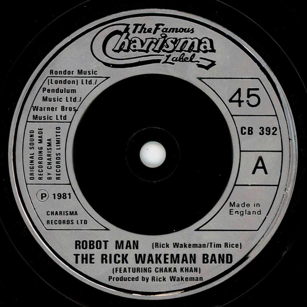 Robot Man b/w 1984 Overture Part One