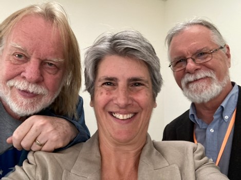 Rick with Sarah Hill (associate Professor at St. Peter's College Oxford and Professor John Covach from the University of Rochester NY