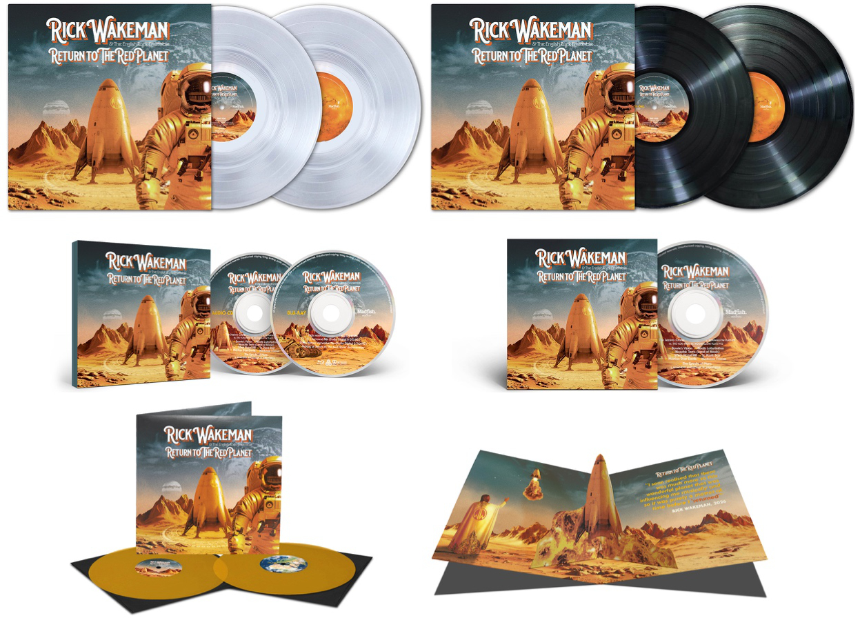 Return To The Red Planet versions