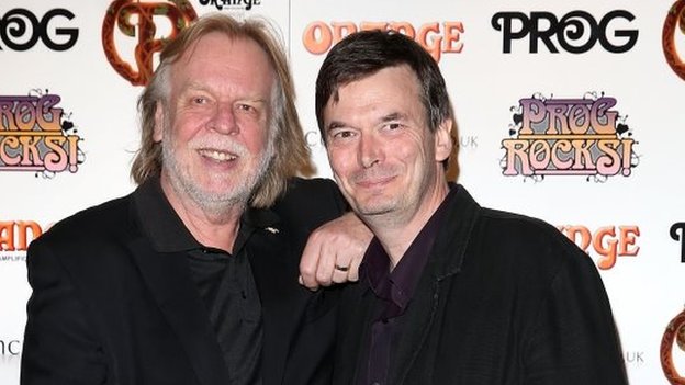 Rick Wakeman and Ian Rankin