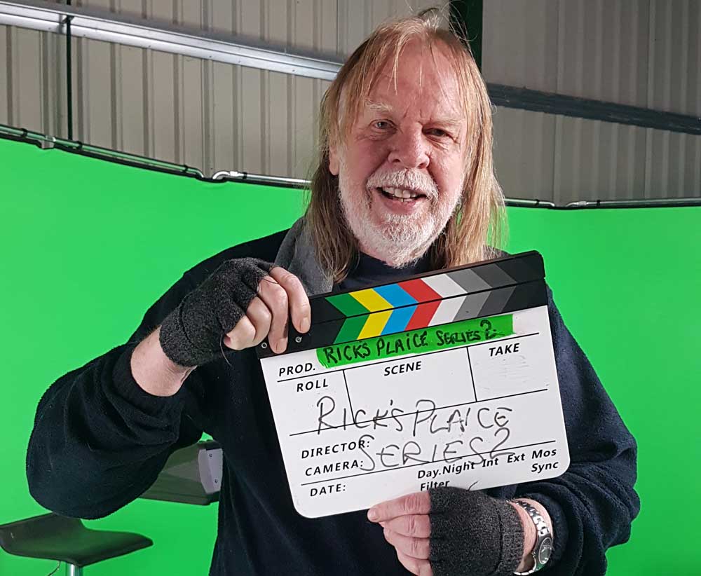 Rick's Plaice Season 2 Clapperboard